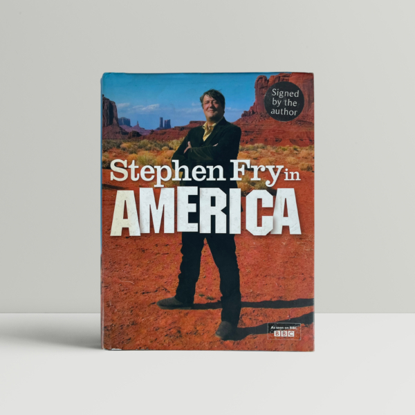 stephen fry in america signed first edition1