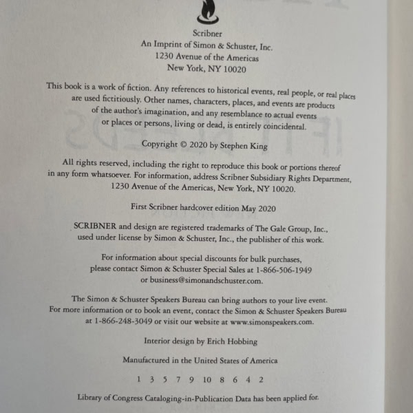 stephen king if it bleeds first us edition2