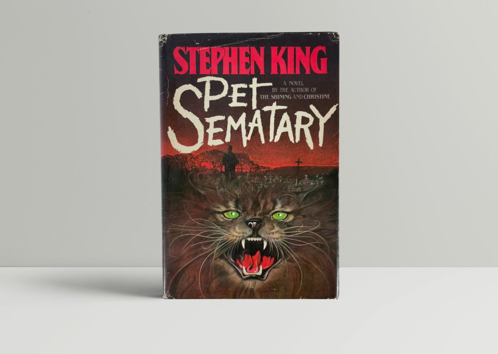 stephen king pet sematary first us edition1