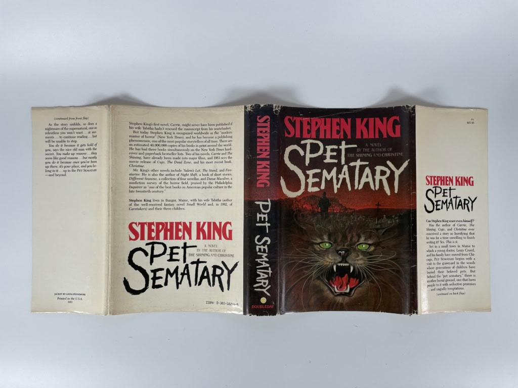 stephen king pet sematary first us edition4