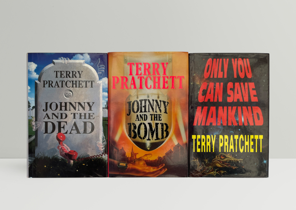 terry pratchett the johnny maxwell trilogy first editions1