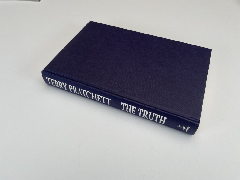 terry pratchett the truth first edition3