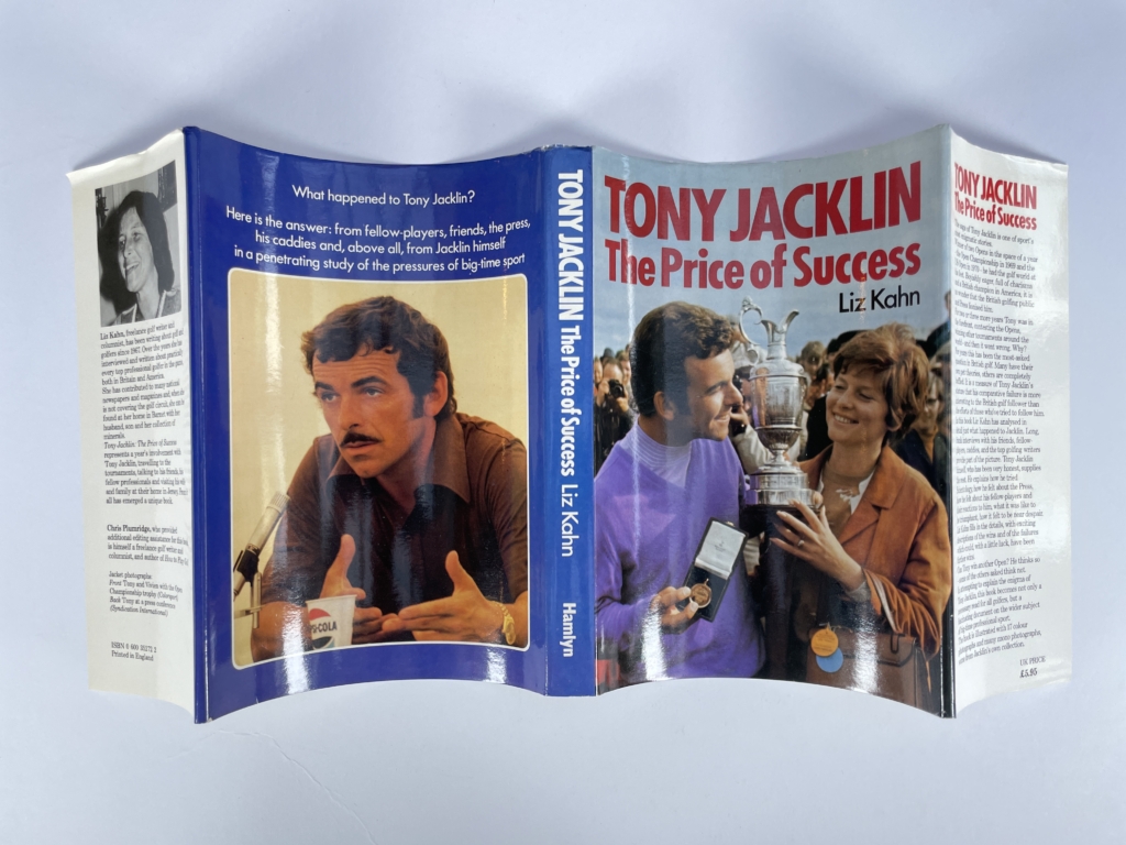 tony jacklin the price of success signed first edition5