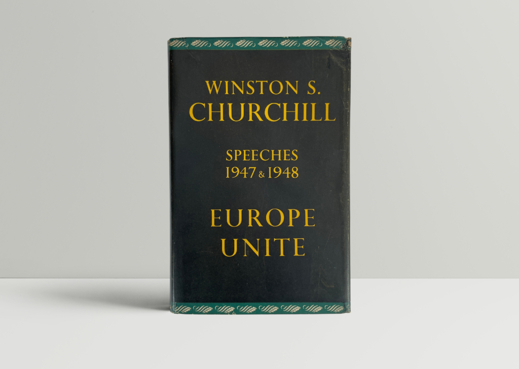 winston churchill europe unite first edition1