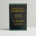 winston churchill europe unite first edition1