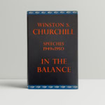 winston churchill in the balance first edition1