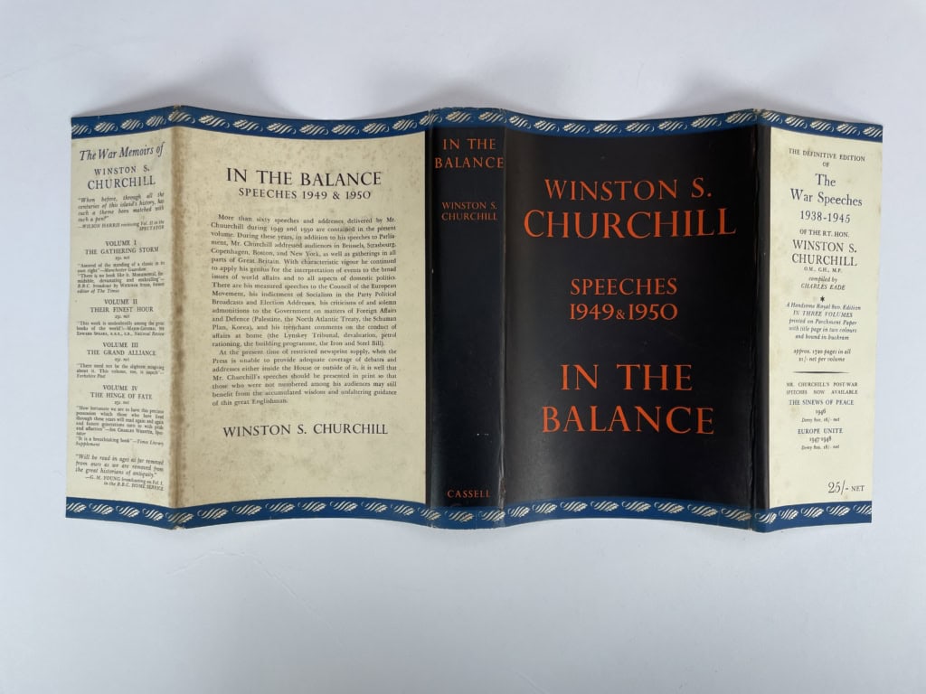 winston churchill in the balance first edition4