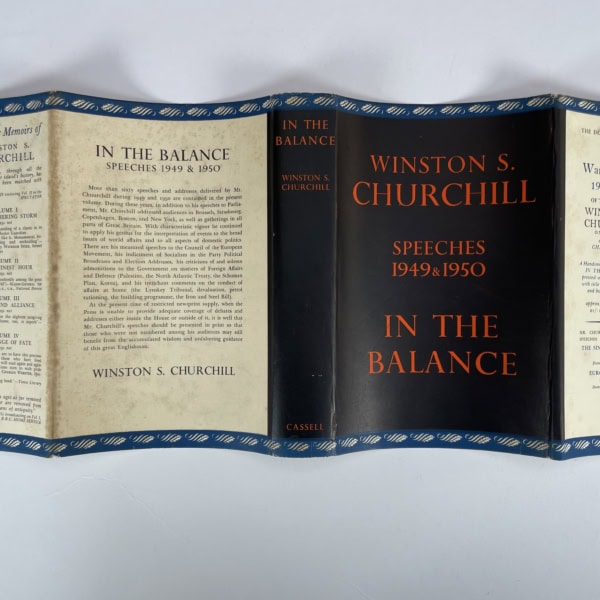 winston churchill in the balance first edition4