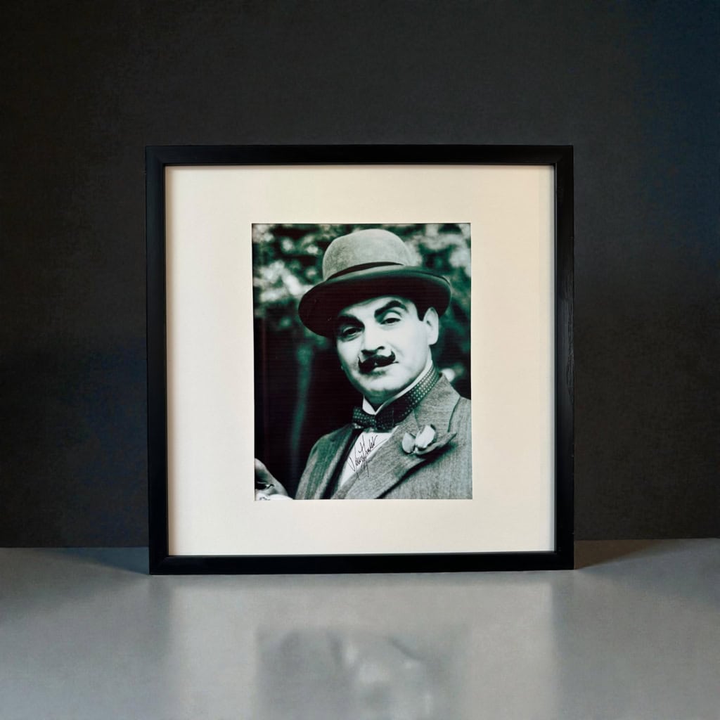 David Suchet - Poirot - Headshot - SIGNED David Suchet - Poirot - Headshot - SIGNED