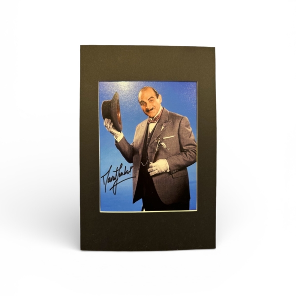 David Suchet - Poirot - SIGNED