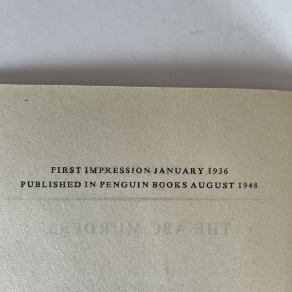agatha chritie the abc murders first paperback 2