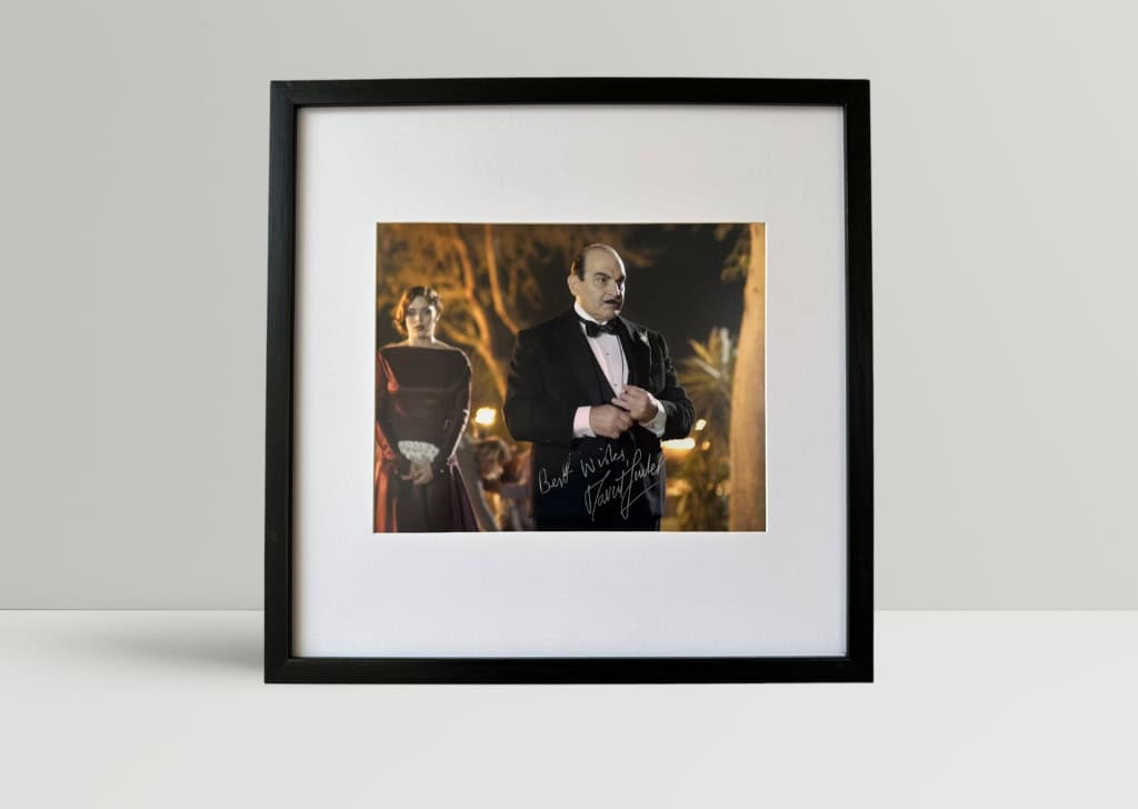 david suchet signed print 2 1