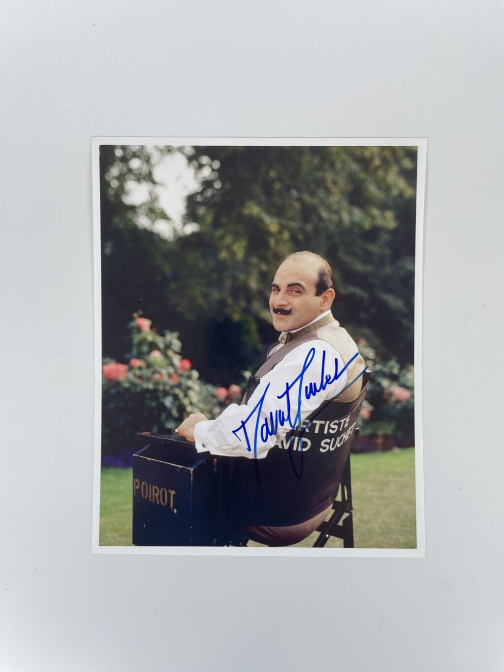 david suchet signed print 3 2