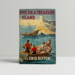 enid blyton five on a treasure island first edition1