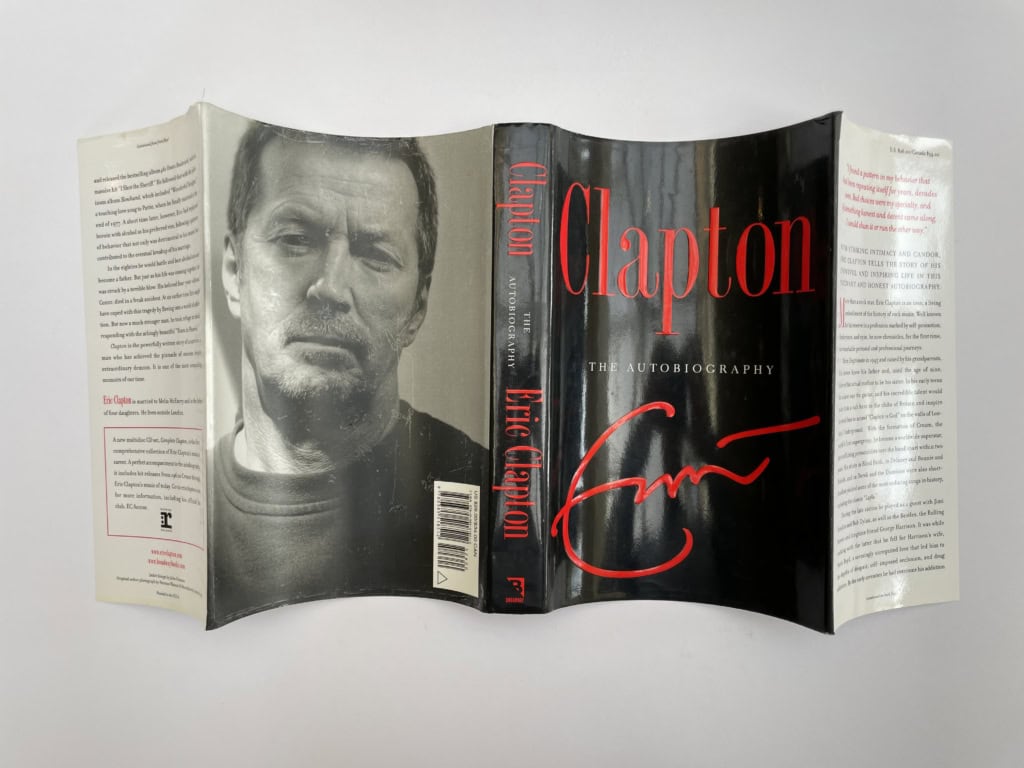 eric clapton autobiography signed first5