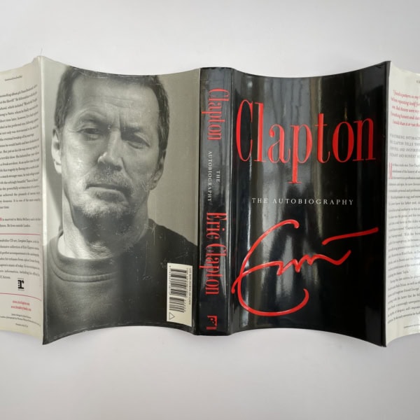 eric clapton autobiography signed first5