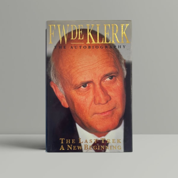 fw de klerk the last trek signed first1