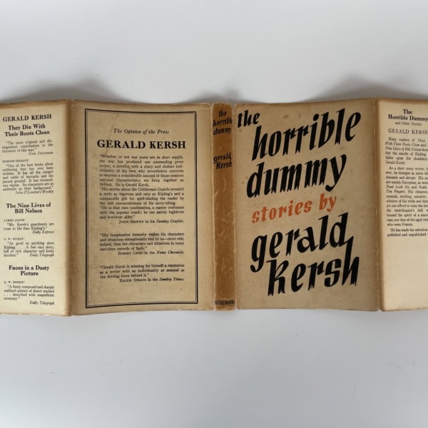 gerald kersh the horrible dummy signed first ed5