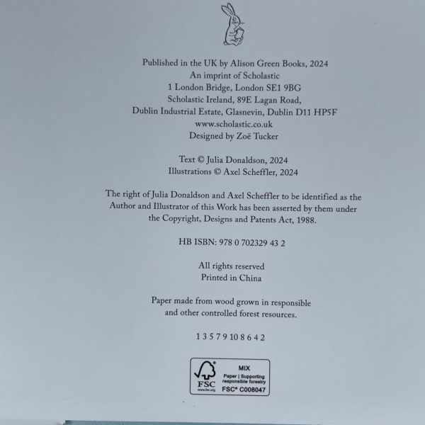 julia donaldson jonty gentoo signed first 3