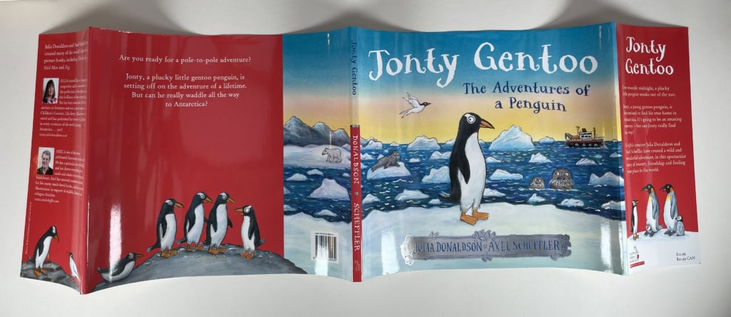 julia donaldson jonty gentoo signed first 5