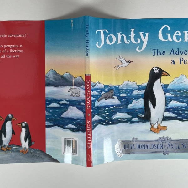 julia donaldson jonty gentoo signed first 5