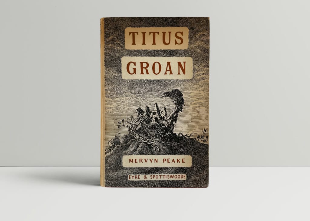 mervyn peake titus groan first edition1