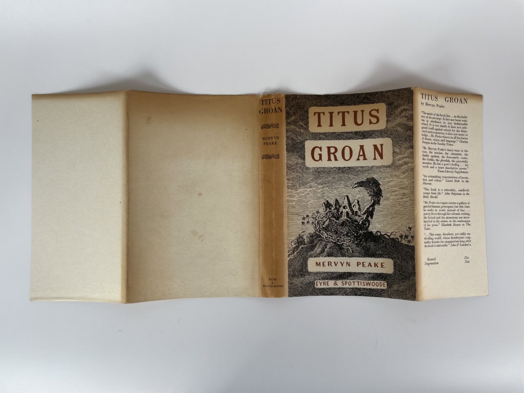 mervyn peake titus groan first edition5