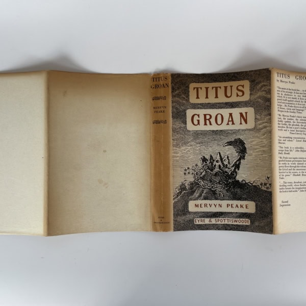 mervyn peake titus groan first edition5