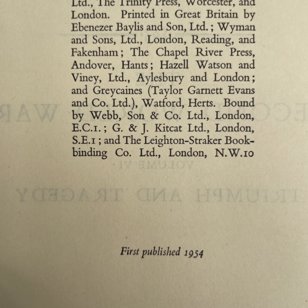 winston churchill the 2nd world war set with band5
