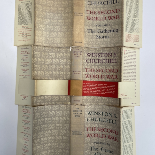 winston churchill the 2nd world war set with band6