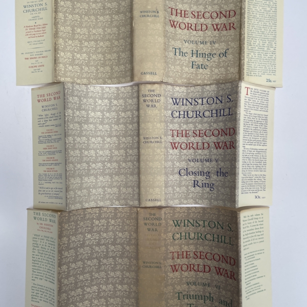 winston churchill the 2nd world war set with band7