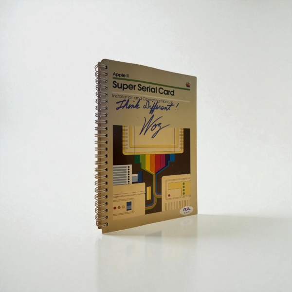 Apple II - Spiral Bound - SIGNED by Woz