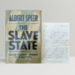 Albert Speer - The Slave State - First UK Edition -with letter
