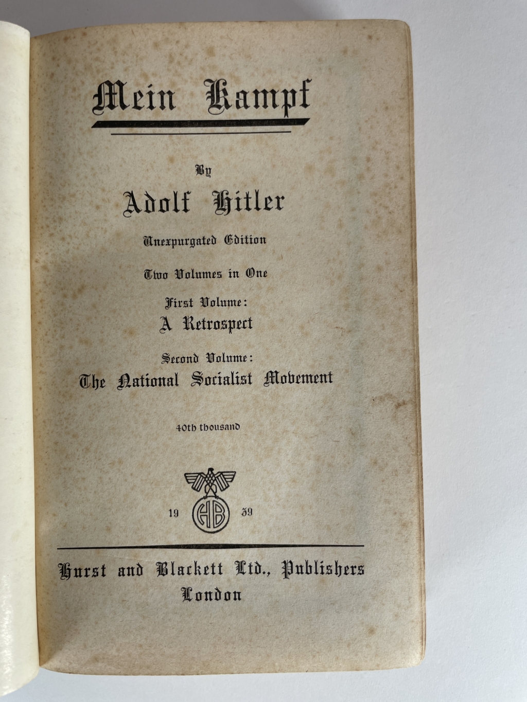 adolf hitler mein kampf first edition2