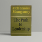field marshal montgomery the path to leadership first edi1