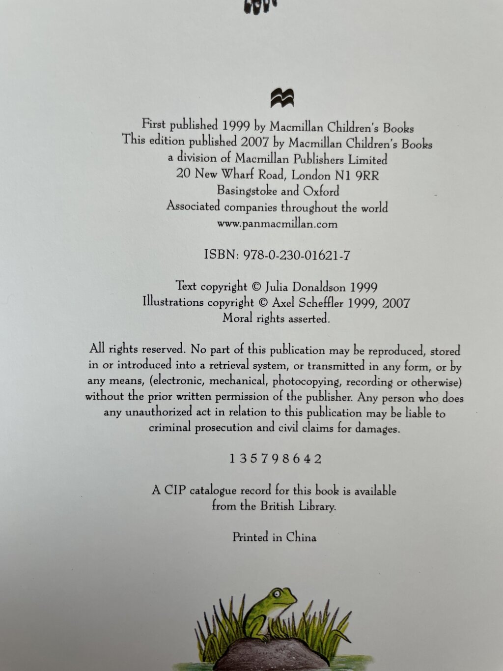 julia donaldson the gruffalo gift edition double signed first3