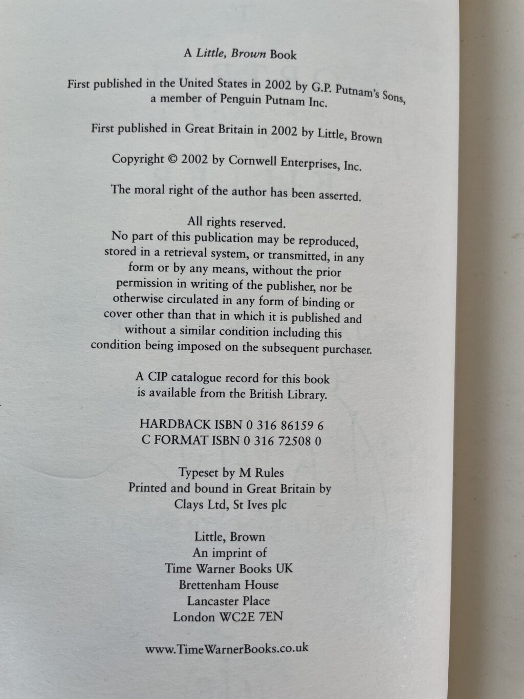 patricia cornwell portrait of a killer signed first edition3