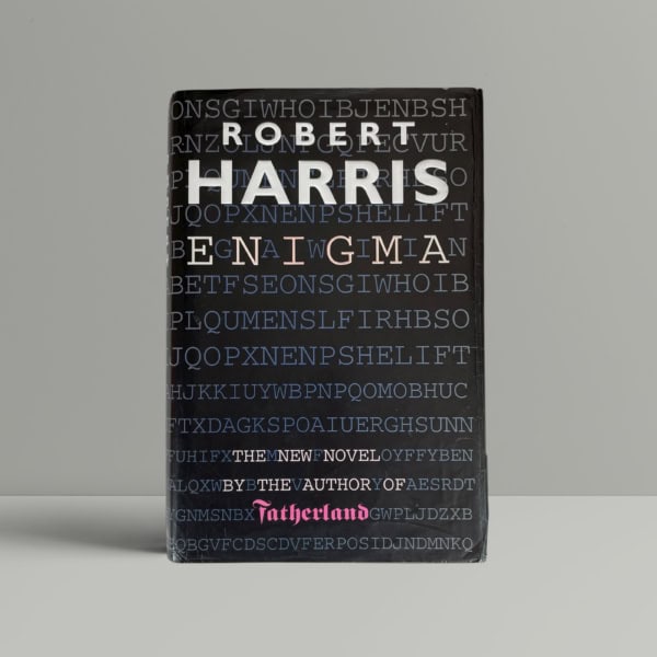 robert harris enigma signed first 1