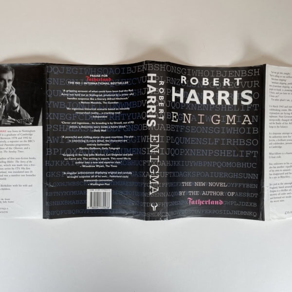 robert harris enigma signed first 4