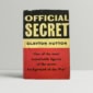 Clayton Hutton - Official Secret - First UK Edition