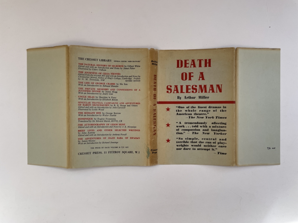 arthur miller death of a salesman first4