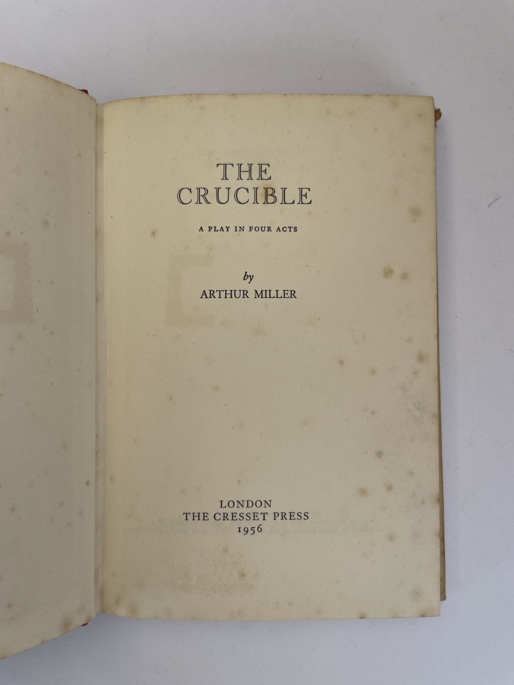 arthur miller the crucible first ed2