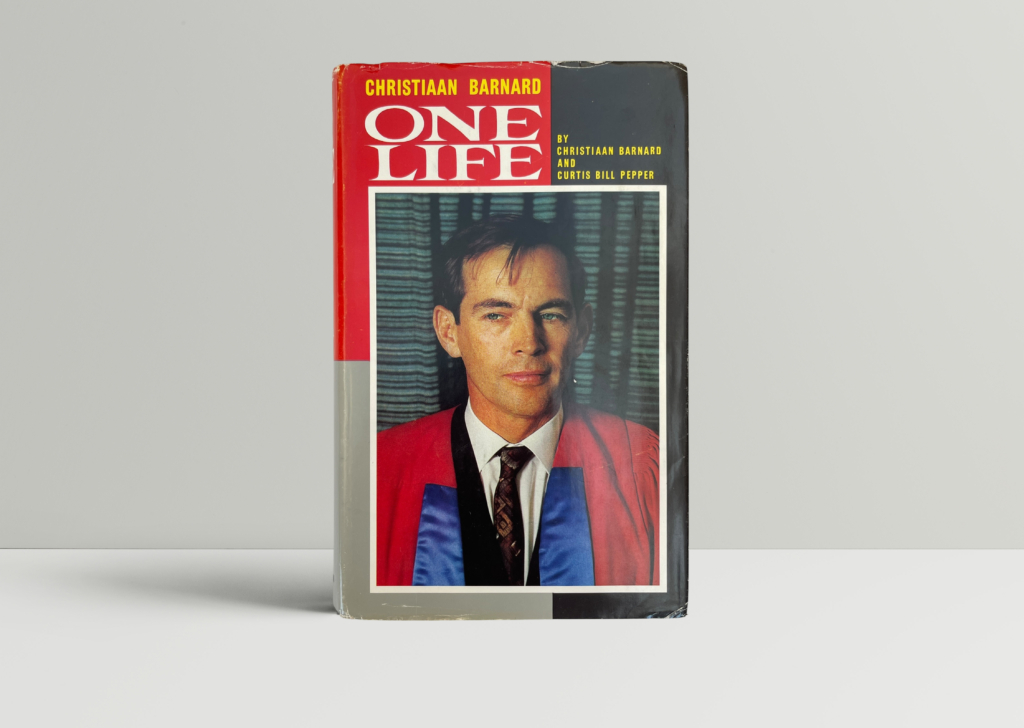 christiaan barnard ine life signed first edition1 christiaan barnard ine life signed first edition1