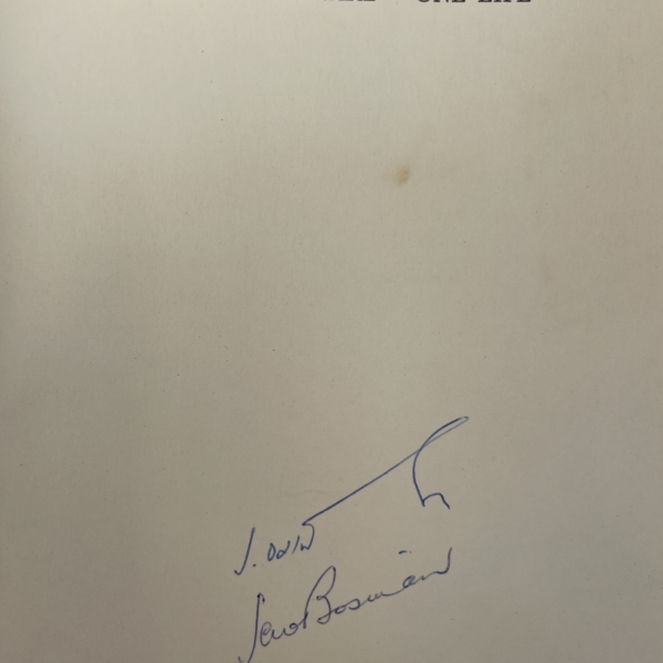 christiaan barnard ine life signed first edition3