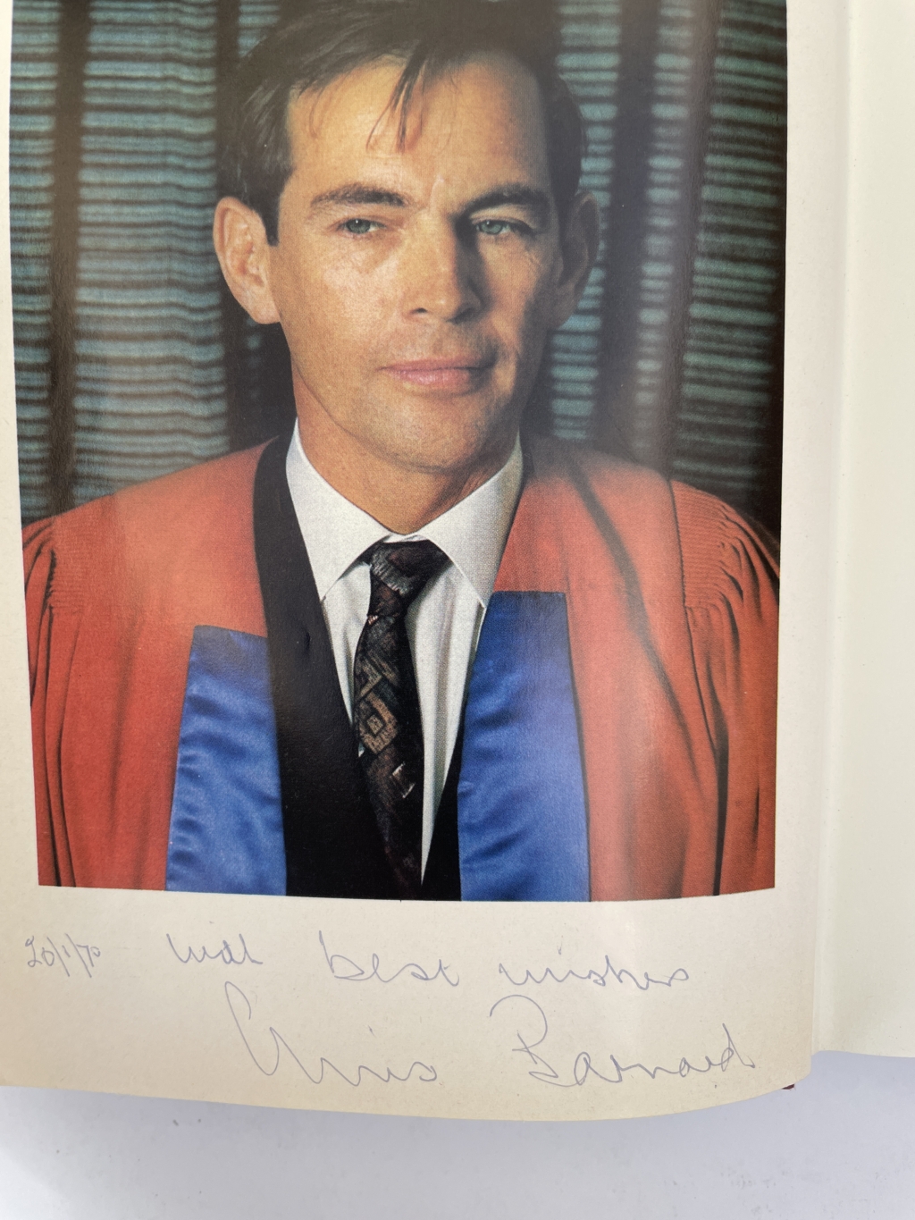 christiaan barnard ine life signed first edition4