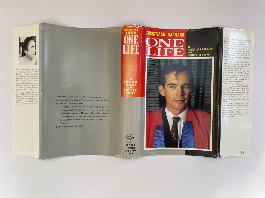 christiaan barnard ine life signed first edition7