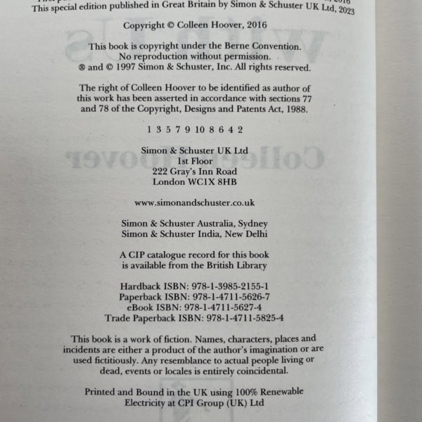 colleen hoover it ends with us first edi2