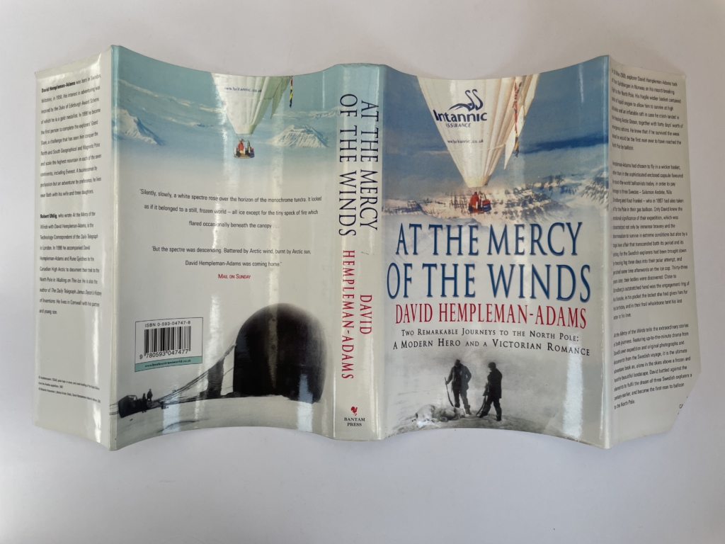 david hempleman adams at the mercy of the winds signed first5