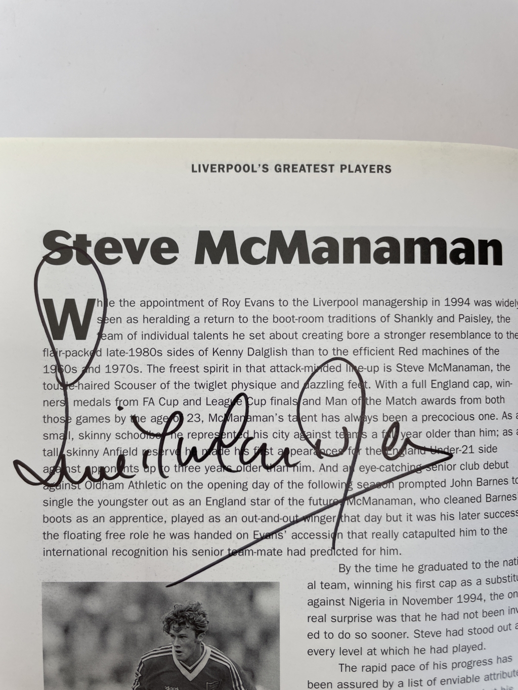 david walmsley liverpools greatest players multi signed11