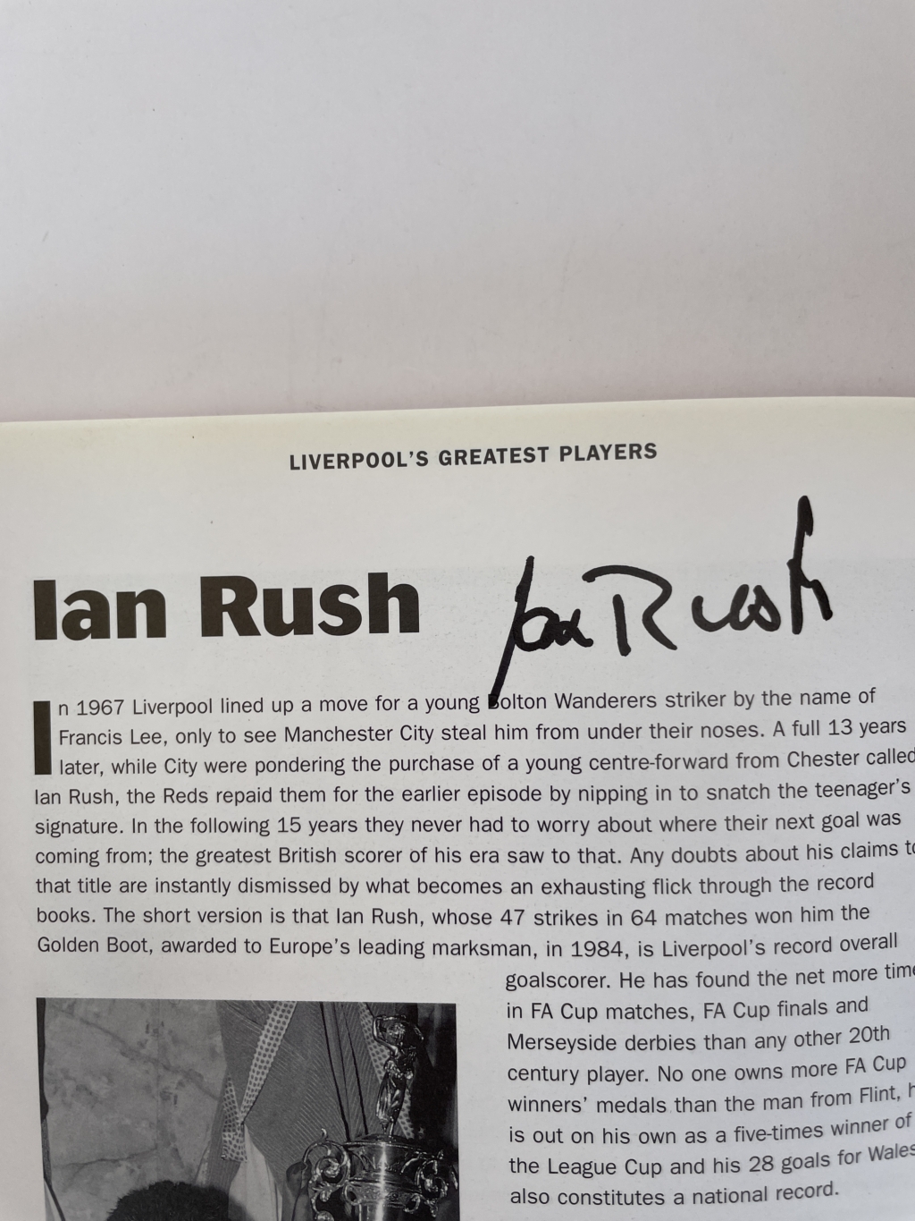 david walmsley liverpools greatest players multi signed12